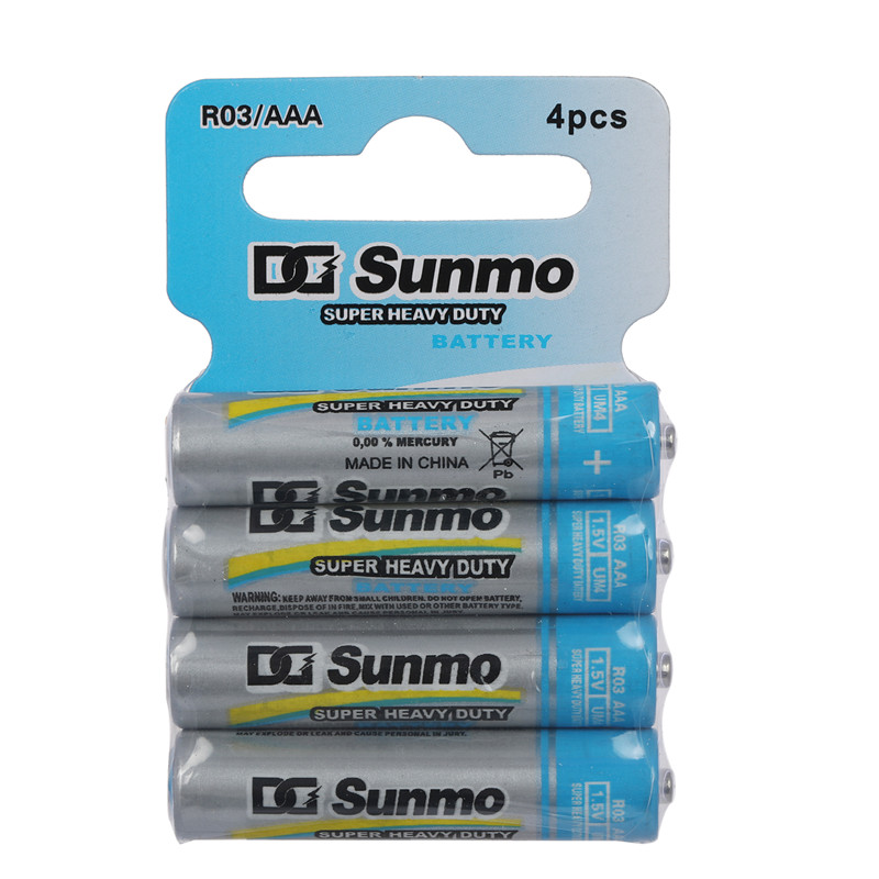 1.5V R03 UM4 แบตเตอรี่ AAA สำหรับงานหนัก (7)